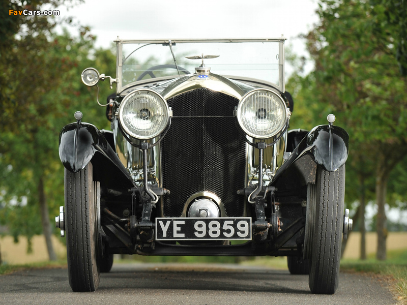 Bentley 6 ½ Litre Tourer by Vanden Plas 1928–30 wallpapers (800 x 600)
