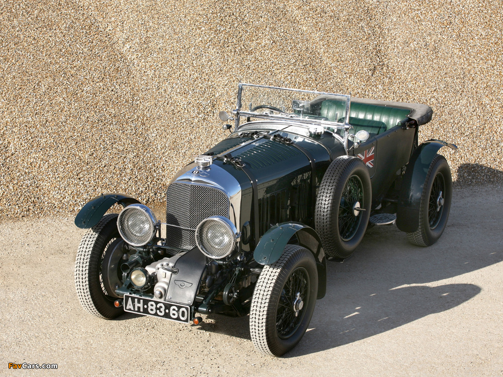 Bentley 6 ½ Litre Tourer by Vanden Plas 1928–30 wallpapers (1024 x 768)