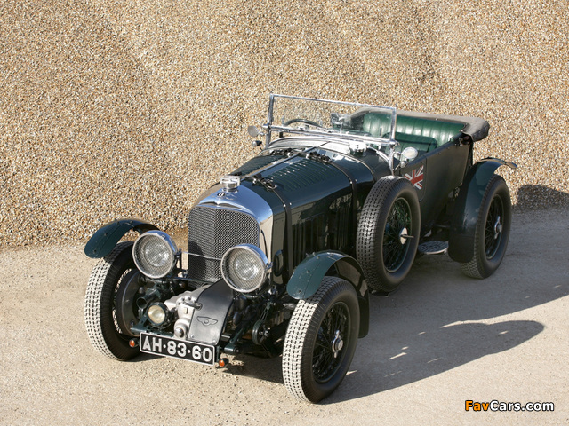 Bentley 6 ½ Litre Tourer by Vanden Plas 1928–30 wallpapers (640 x 480)