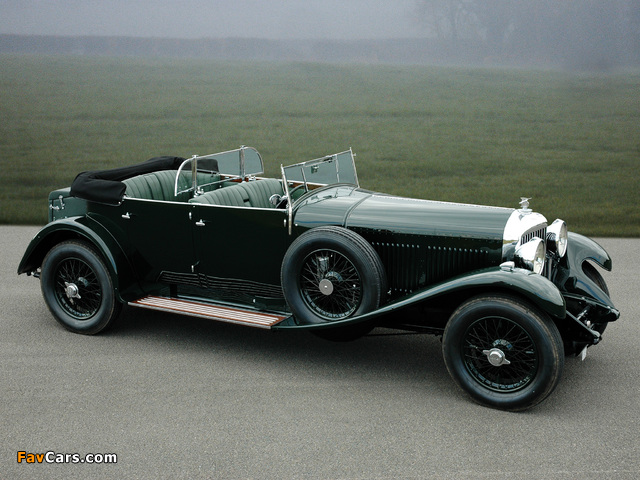 Bentley 8 Litre Open Tourer by Harrison 1931 wallpapers (640 x 480)