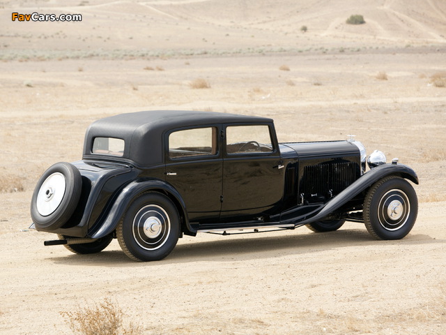 Bentley 8 Litre Limousine by Mulliner 1932 wallpapers (640 x 480)
