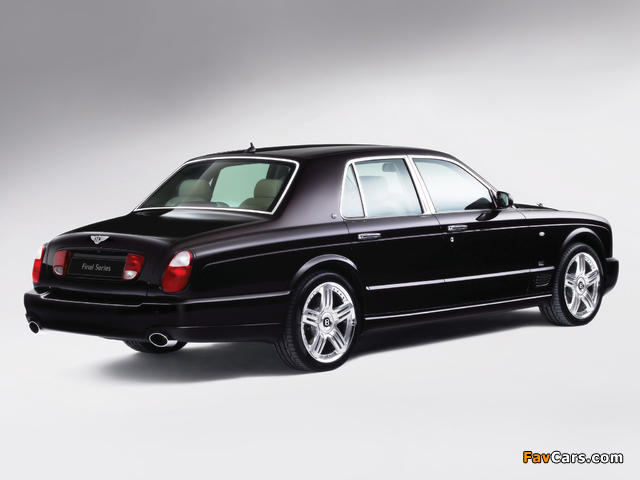 Bentley Arnage Final Series 2008–09 pictures (640 x 480)