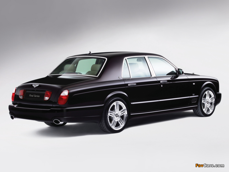 Bentley Arnage Final Series 2008–09 pictures (800 x 600)