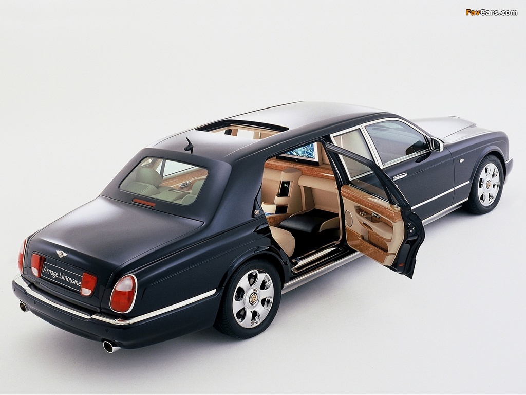Images of Bentley Arnage Limousine by Mulliner 2003 (1024 x 768)