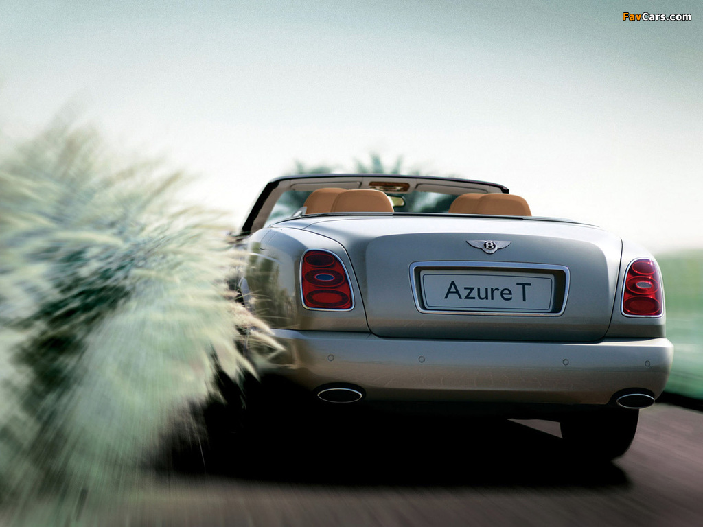 Bentley Azure T 2008–09 pictures (1024 x 768)