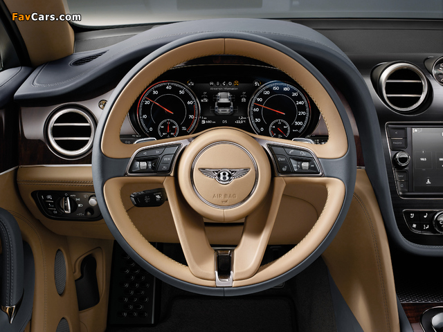 Images of Bentley Bentayga 2016 (640 x 480)