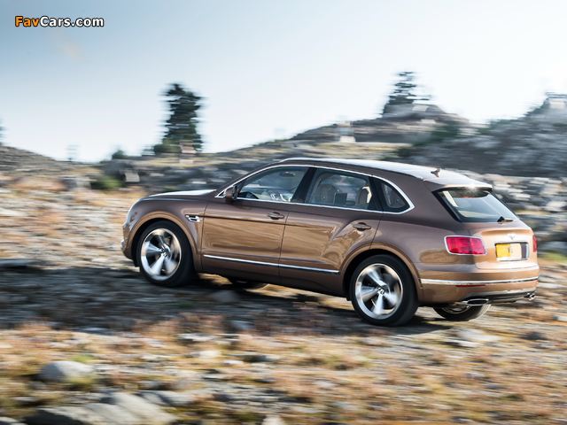 Photos of Bentley Bentayga 2016 (640 x 480)