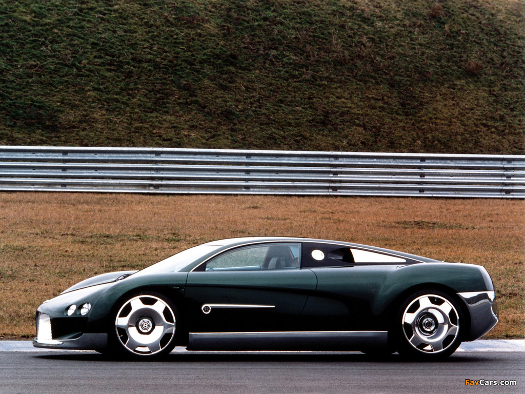 Photos of Bentley Hunaudieres Concept 1999 (1024 x 768)