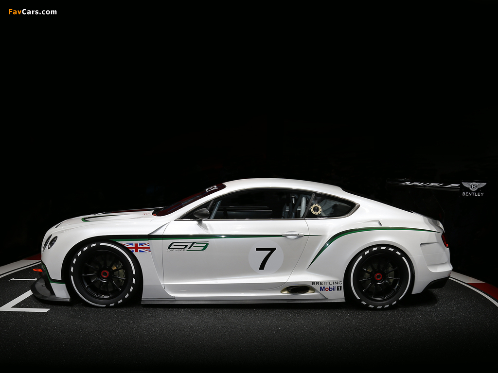 Pictures of Bentley Continental GT3 Concept 2012 (1024 x 768)