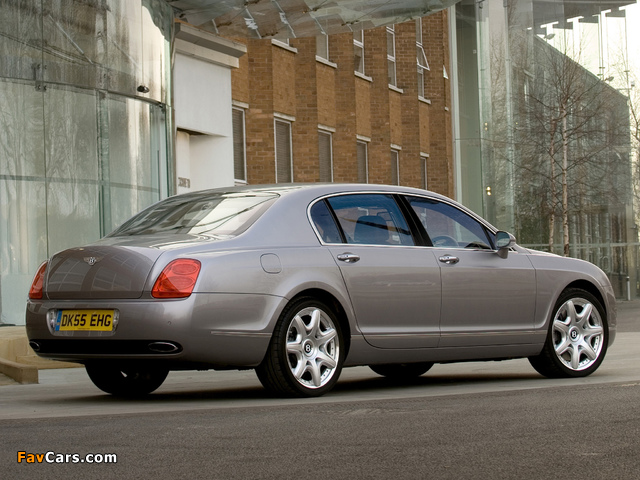 Bentley Continental Flying Spur 2005–08 images (640 x 480)