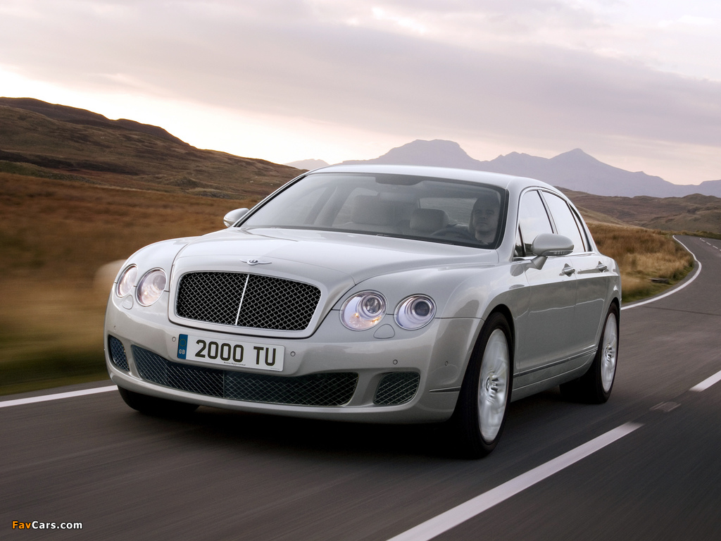 Bentley Continental Flying Spur Speed 2008 wallpapers (1024 x 768)