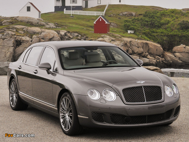 Bentley Continental Flying Spur Speed 2008 wallpapers (640 x 480)