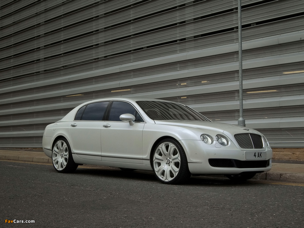 Project Kahn Bentley Continental Flying Spur Pearl White Edition 2009 images (1024 x 768)