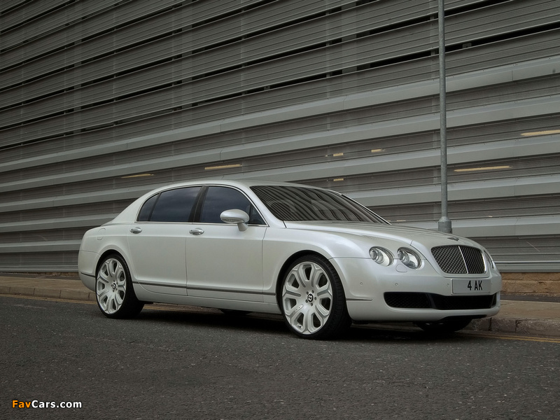 Project Kahn Bentley Continental Flying Spur Pearl White Edition 2009 images (800 x 600)