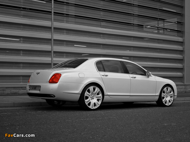 Project Kahn Bentley Continental Flying Spur Pearl White Edition 2009 wallpapers (640 x 480)