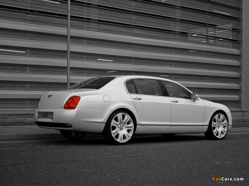 Project Kahn Bentley Continental Flying Spur Pearl White Edition 2009 wallpapers (800 x 600)