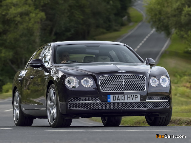 Bentley Flying Spur UK-spec 2013 photos (640 x 480)