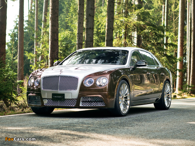 Mansory Bentley Continental Flying Spur 2014 wallpapers (640 x 480)