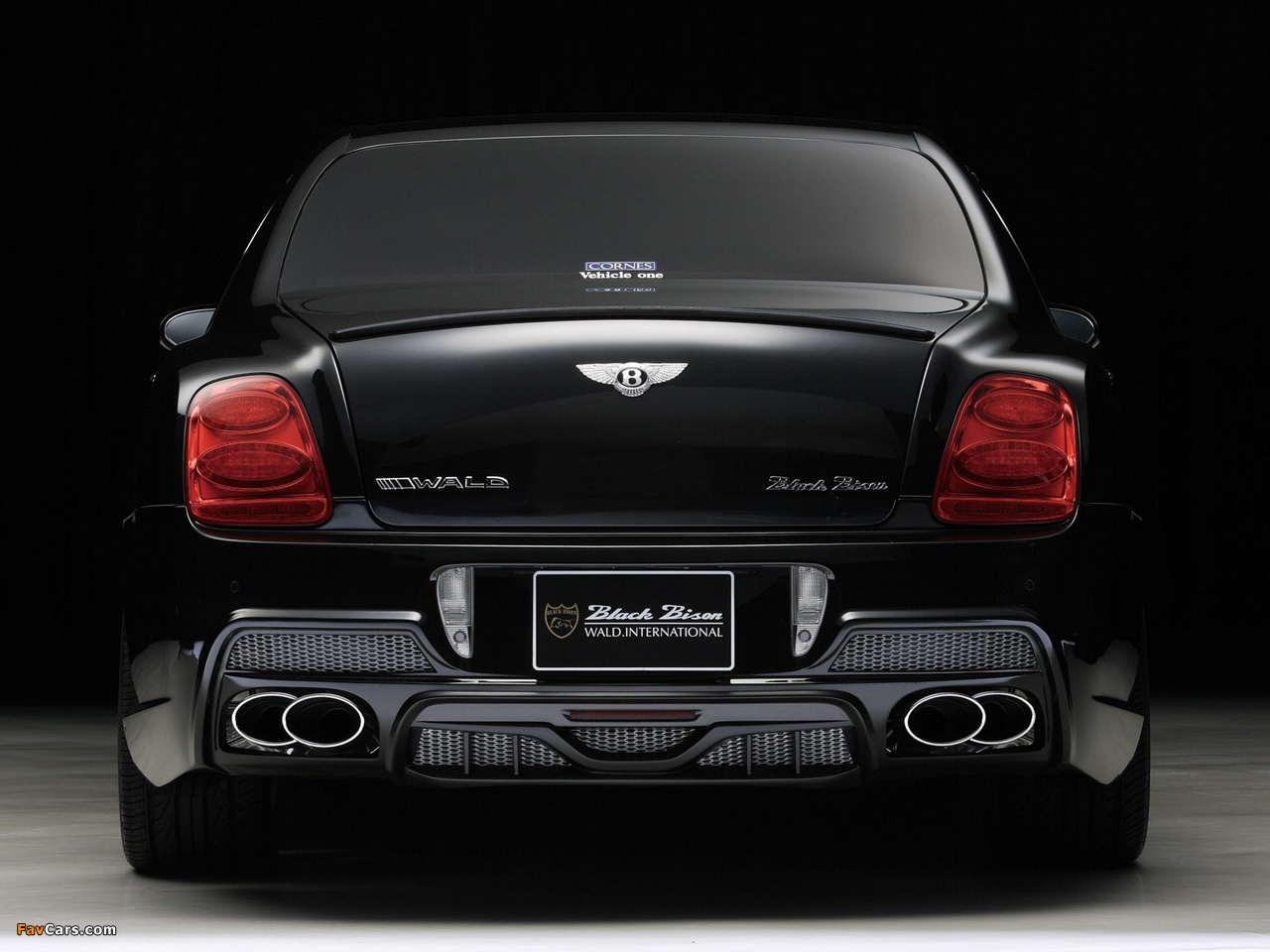 Photos of WALD Bentley Continental Flying Spur Black Bison Edition 2010 (1280 x 960)
