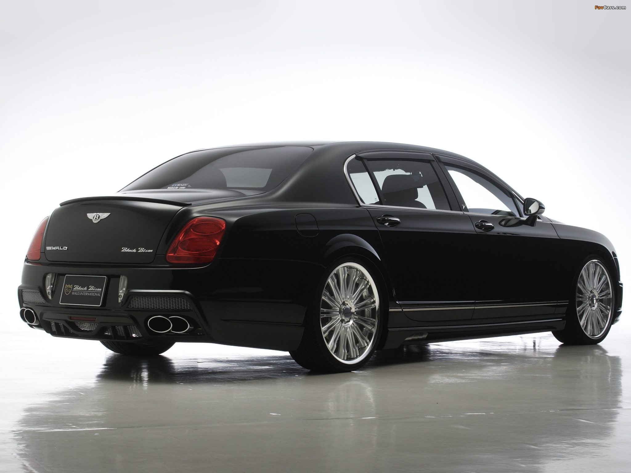 Photos of WALD Bentley Continental Flying Spur Black Bison Edition 2010 (2048 x 1536)