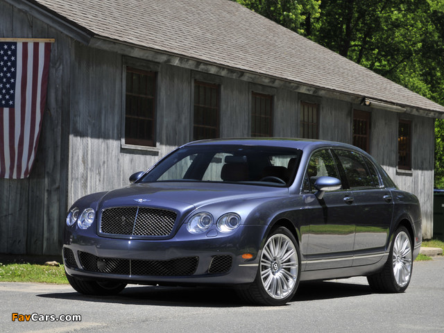 Bentley Continental Flying Spur Speed 2008 wallpapers (640 x 480)