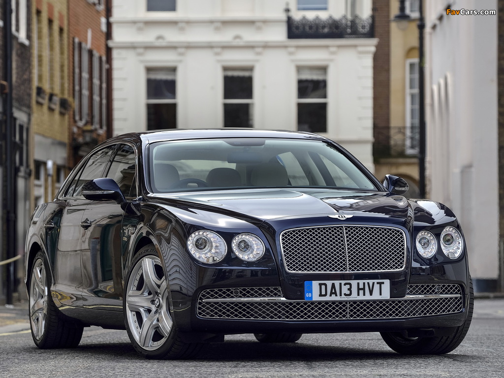 Bentley Flying Spur UK-spec 2013 wallpapers (1024 x 768)