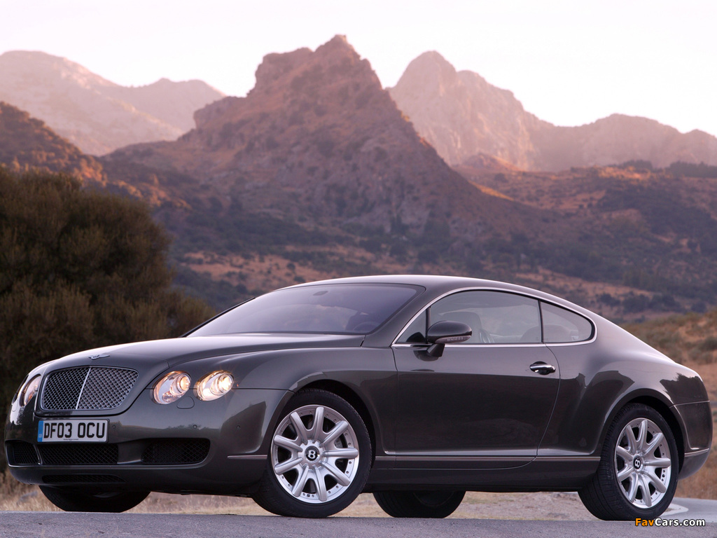 Bentley Continental GT 2003–07 photos (1024 x 768)