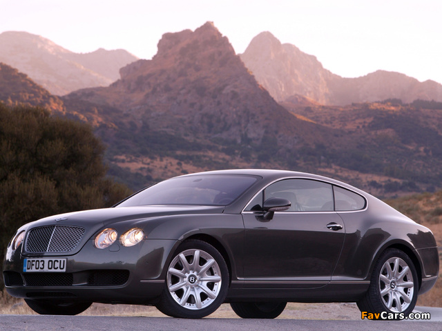Bentley Continental GT 2003–07 photos (640 x 480)