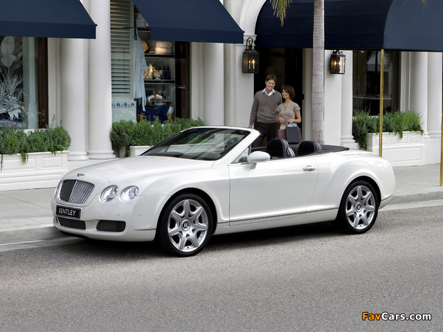 Bentley Continental GTC 2006–08 images (640 x 480)