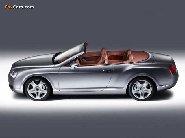 Bentley Continental GTC 2006–08 photos (640 x 480)