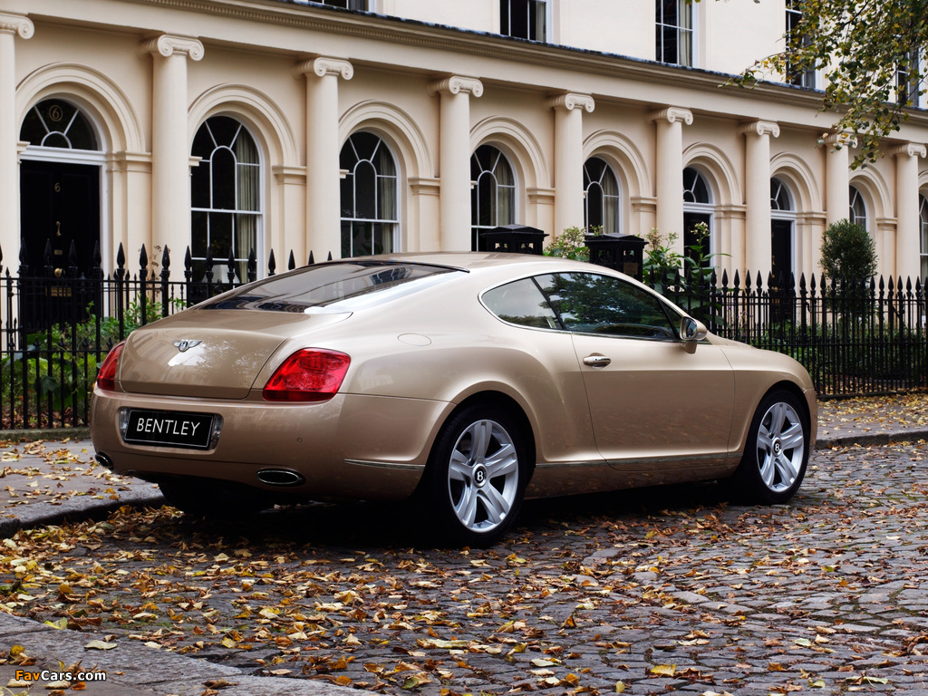 Bentley Continental GT 2007–11 photos (1024 x 768)