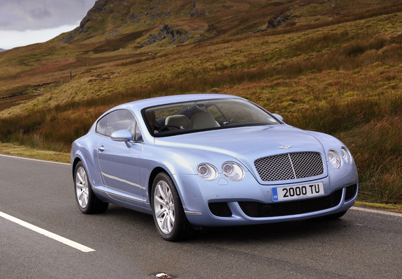 Bentley Continental GT UK-spec 2007–11 photos