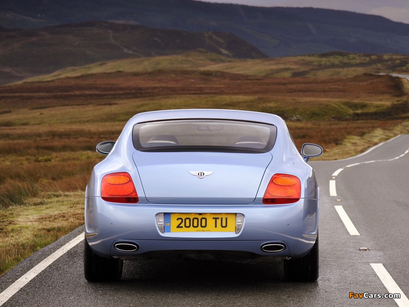 Bentley Continental GT UK-spec 2007–11 wallpapers (800 x 600)