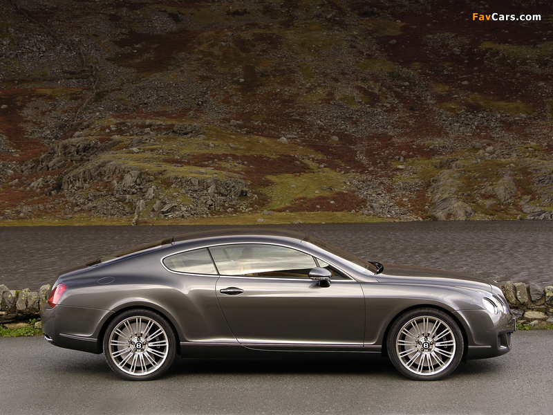 Bentley Continental GT Speed 2007–11 wallpapers (800 x 600)