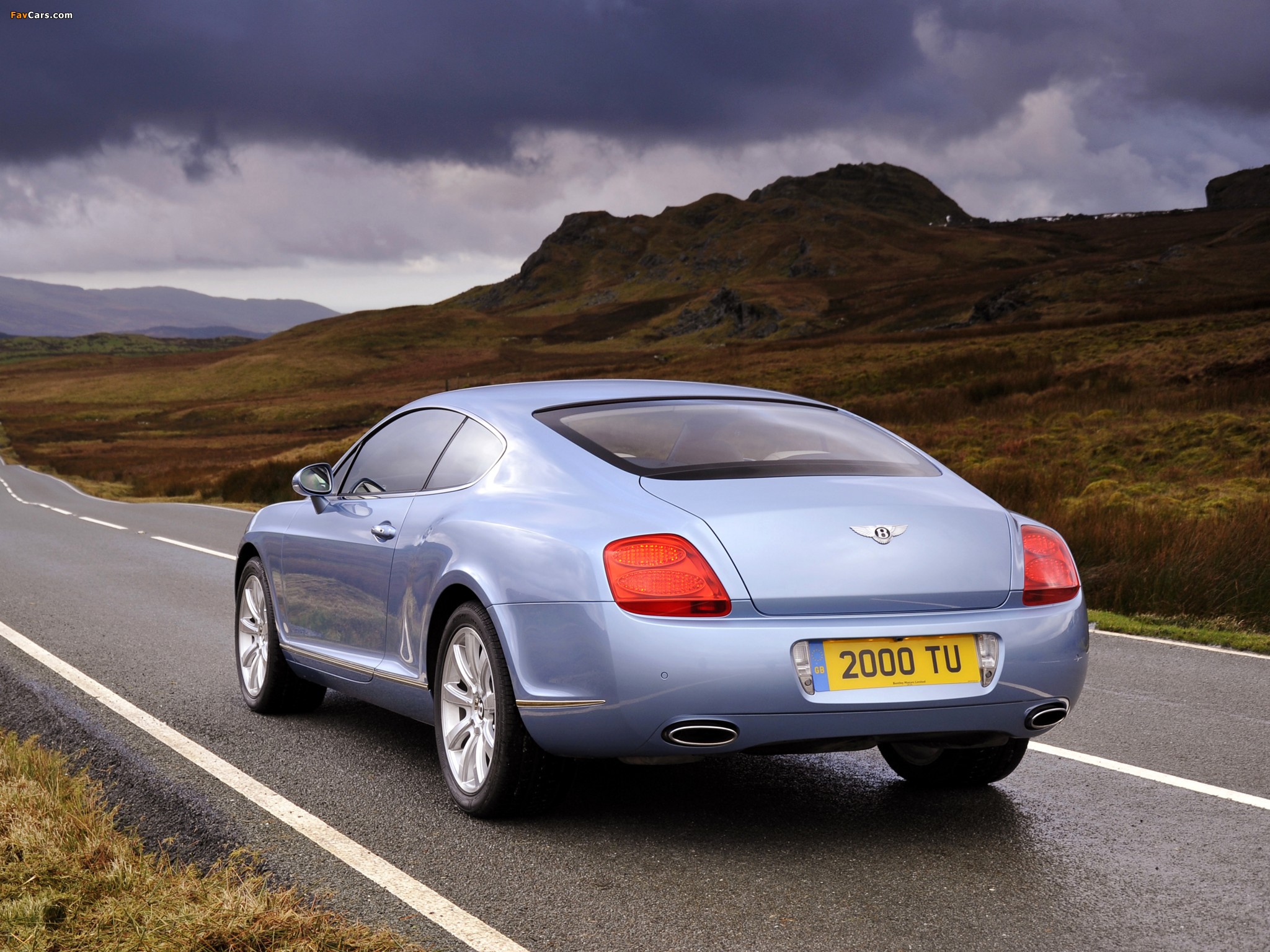 Bentley Continental GT UK-spec 2007–11 wallpapers (2048 x 1536)