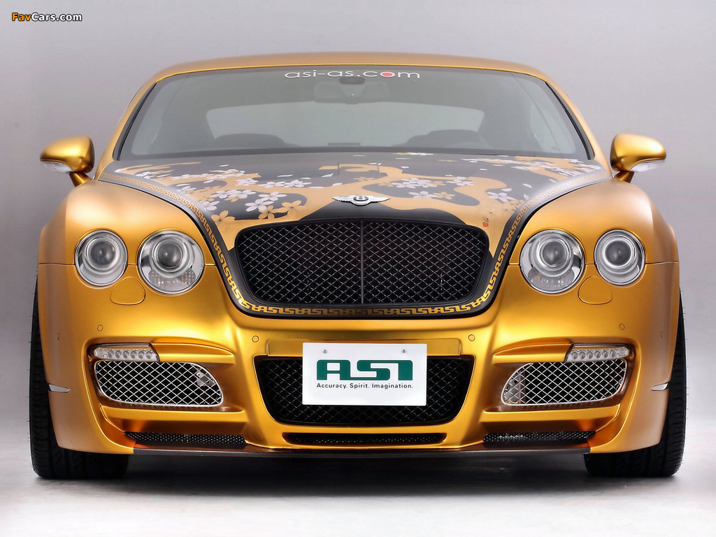 ASI Bentley W66 GTS Gold 2008–10 images (1024 x 768)