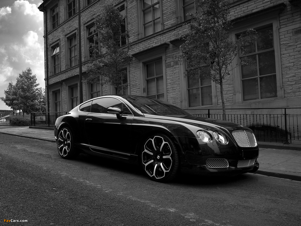Project Kahn Bentley Continental GTS Black Edition 2008 photos (1280 x 960)