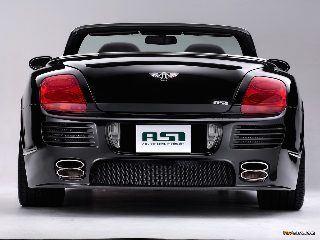 ASI Bentley Continental GTC 2008–10 photos (1024 x 768)