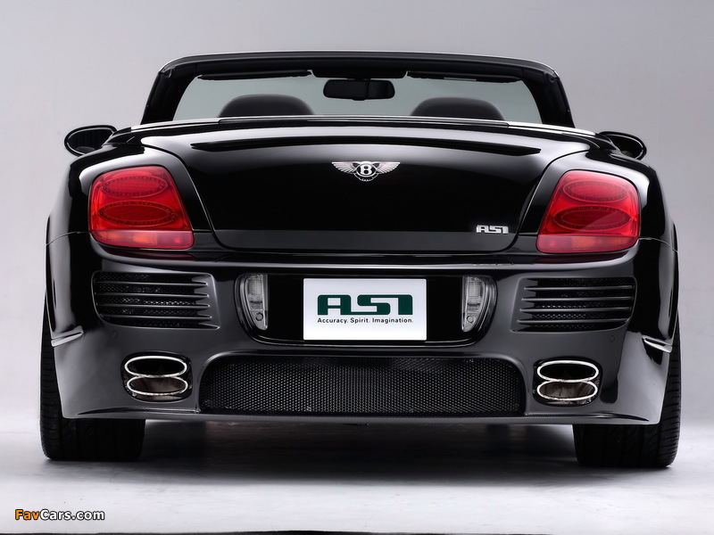 ASI Bentley Continental GTC 2008–10 photos (800 x 600)