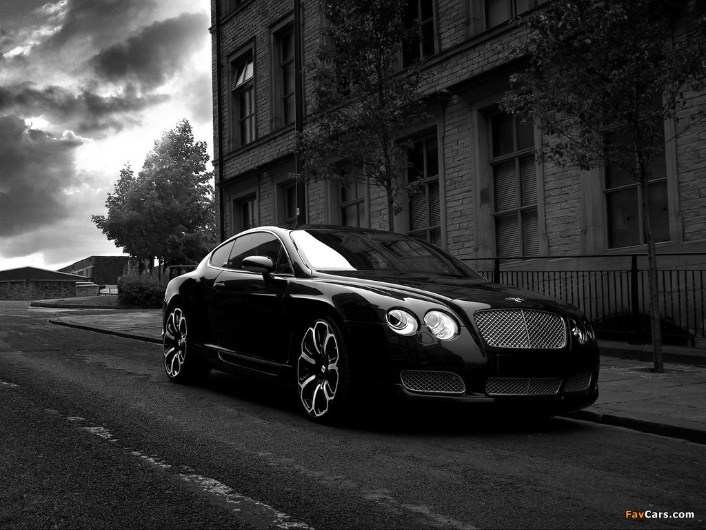 Project Kahn Bentley Continental GTS Black Edition 2008 wallpapers (1024 x 768)