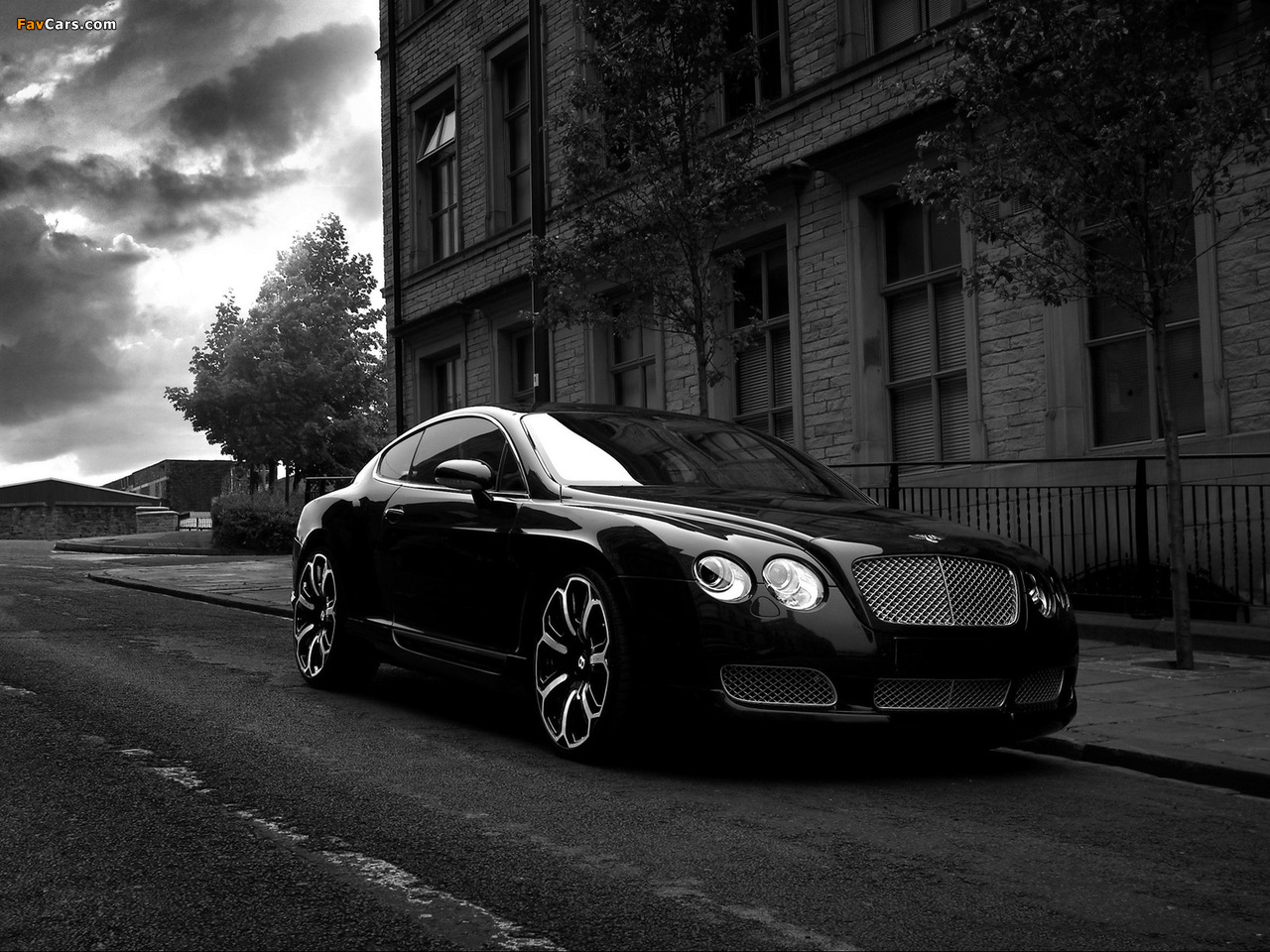 Project Kahn Bentley Continental GTS Black Edition 2008 wallpapers (1280 x 960)