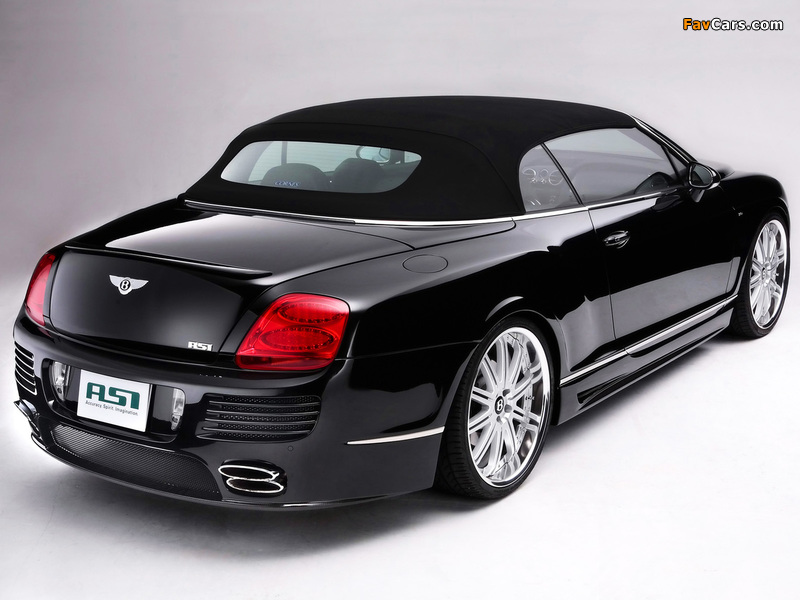 ASI Bentley Continental GTC 2008–10 wallpapers (800 x 600)