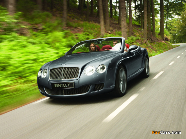 Bentley Continental GTC Speed 2009–11 images (640 x 480)