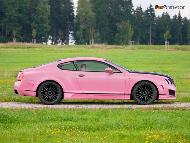 Mansory Bentley Continental GT Vitesse Rose 2009 images (640 x 480)