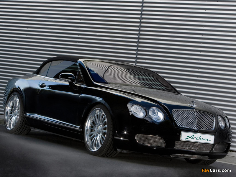 Arden Bentley Continental GTC 2009–10 images (800 x 600)