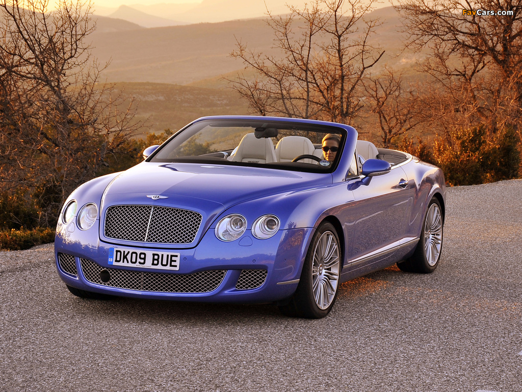 Bentley Continental GTC Speed 2009–11 images (1024 x 768)