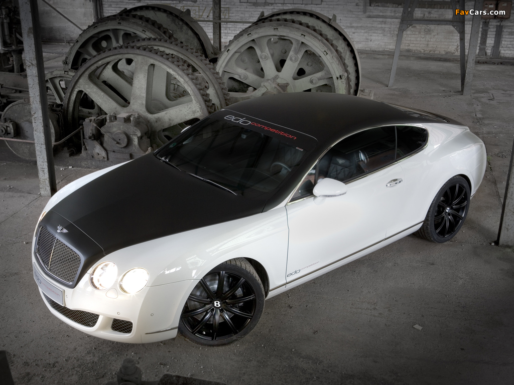Edo Competition Bentley Continental GT Speed 2009–10 photos (1024 x 768)