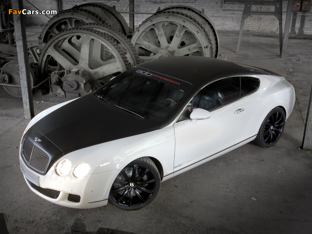 Edo Competition Bentley Continental GT Speed 2009–10 photos (640 x 480)