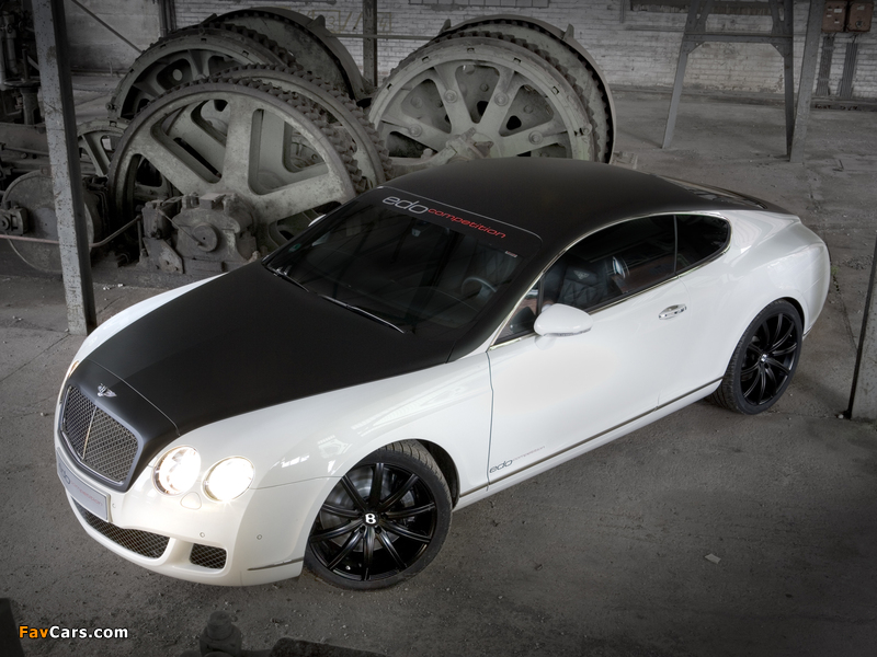 Edo Competition Bentley Continental GT Speed 2009–10 photos (800 x 600)