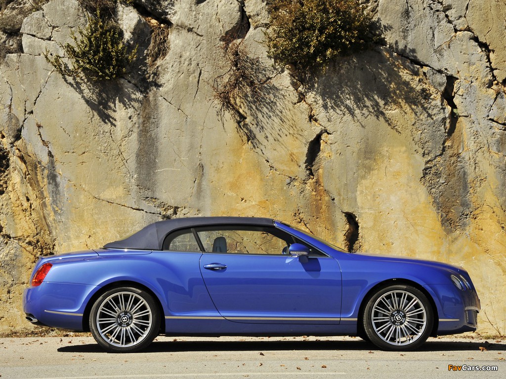 Bentley Continental GTC Speed 2009–11 pictures (1024 x 768)